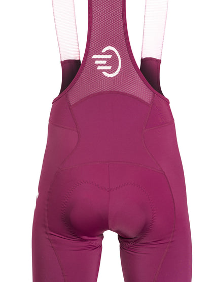 Men Wine short bib