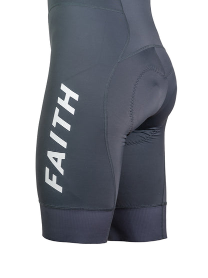 Men Gray short bib