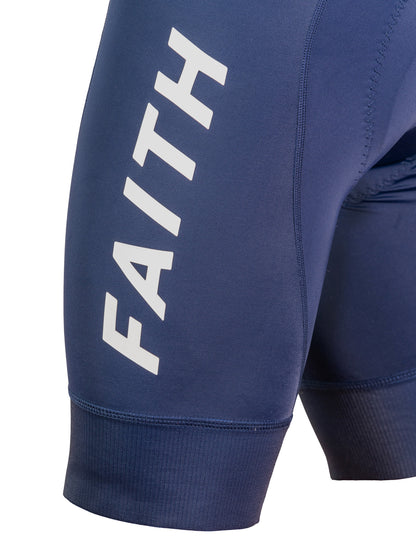 Men Blue short bib